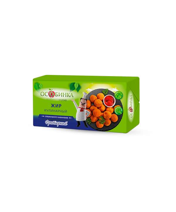 Упаковка Жир кулинарный - аренда торгового знака Особинка